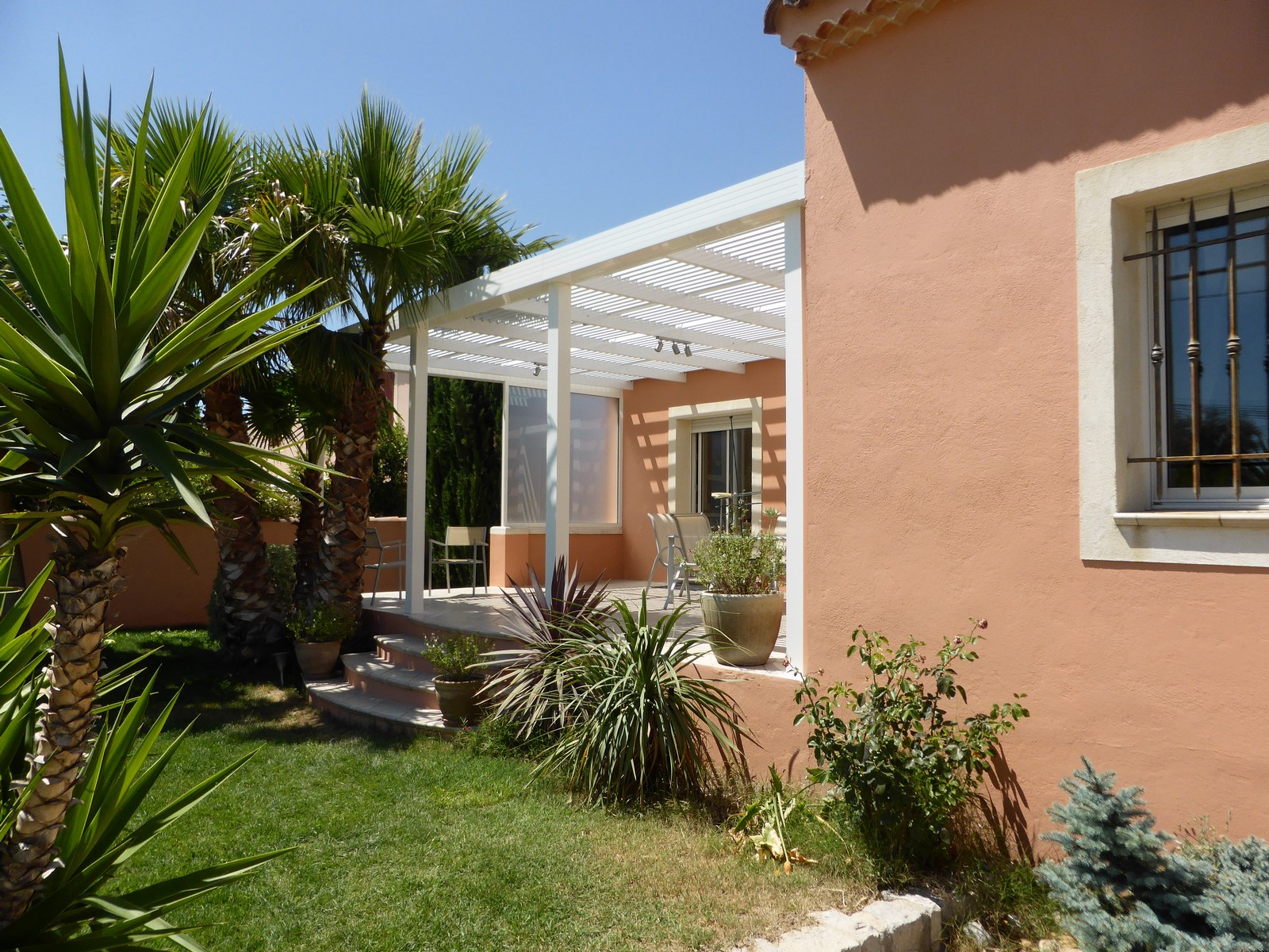 Pergola lames orientables à Marignane